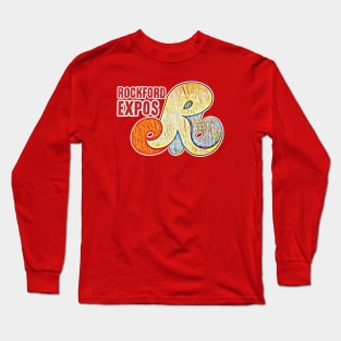 Rockford Expos Baseball Long Sleeve T-Shirt